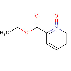 Structure of 2-Pyridinecarboxylic acid, ethyl ester, 1-oxide