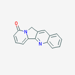 Structure of indolizino[1,2-b]quinolin-9(11H)-one