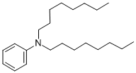 Structure of N,N-DI-N-OCTYLANILINE