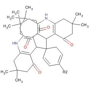 1,8(2H,5H)-Acridinedione,9,9'-(1,4-phenylene)bis[3,4,6,7,9,10-hexahydro-3,3,6,6-tetramethyl-结构式