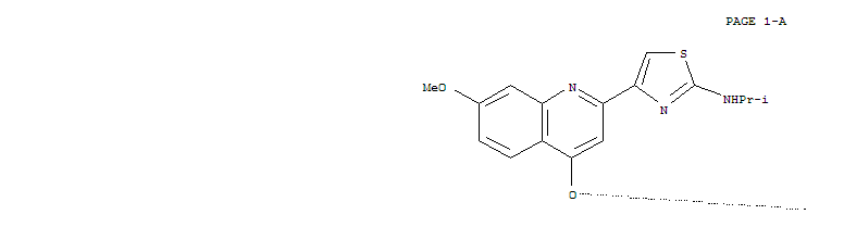 Structure of (2R,6S,12Z,14aR,16aS)-6-{[(cyclopentyloxy)carbonyl]amino}-2-[(7-methoxy-2-{2-[(1-methylethyl)amino]-1,3-thiazol-4-yl}quinolin-4-yl)oxy]-5,16-dioxo-1,2,3,6,7,8,9,10,11,13a,14,15,16,16a-tetradecahydrocyclopropa[e]pyrrolo[1,2-a][1,4]diazacyclopentadecine-14a