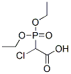 Structure of Chloro(diethoxyphosphinyl)acetic acid