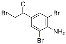 4-氨基-3,5-二溴-溴代苯乙酮结构式