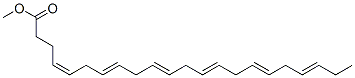 Structure of CIS-4,7,10,13,16,19-DOCOSAHEXAENOIC ACID METHYL ESTER