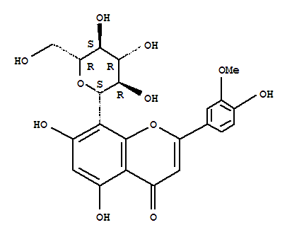 Chemical structure of SCOPARIN