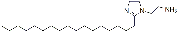 4,5-dihydro-2-heptadecyl-1H-imidazole-1-ethylamine结构式