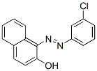 Structure of 1-(3-chlorophenylazo)-2-naphthol