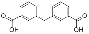 Structure of DIPHENYLMETHANE-3,3-DICARBOXYLIC ACID