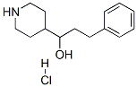 Structure of 4-PIPERIDINEMETHANOL, .ALPHA.-(2-PHENYLETHYL)-, HYDROCHLORIDE