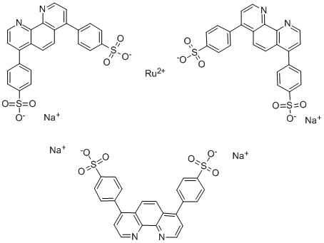 Structure of TRIS(BATHOPHENANTHROLINEDISULFONATE)RUTH
