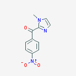 (1-methyl-1H-imidazol-2-yl)(4-nitrophenyl)Methanone结构式