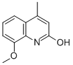 2-HYDROXY-4-METHYL-8-METHOXYQUINOLINE结构式