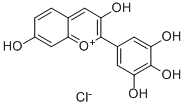 Structure of ROBINETINIDIN CHLORIDE