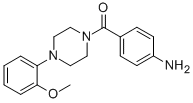(4-AMINOPHENYL)[4-(2-METHOXYPHENYL)PIPERAZINO]METHANONE结构式