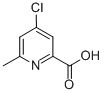 Structure of 4-Chloro-6-methylpyridine-2-carboxylic acid