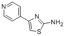 Structure of 4-PYRIDIN-4-YL-THIAZOL-2-YLAMINE