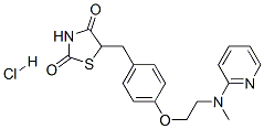 Structure of Rosiglitazone hydrochloride