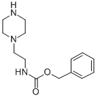 Structure of (2-PIPERAZIN-1-YL-ETHYL)CARBAMIC ACID BENZYL ESTER
