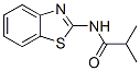 Structure of Propanamide,N-2-benzothiazolyl-2-methyl-