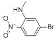 Structure of 4-Bromo-2-methylamino-1-nitrobenzene