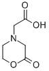(2-oxomorpholin-4-yl)acetic acid结构式