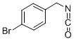 Structure of 4-BROMOBENZYL ISOCYANATE  98