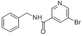 Structure of N-Benzyl-5-bromo-nicotinamide