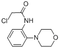 Structure of 2-CHLORO-N-(2-MORPHOLIN-4-YL-PHENYL)-ACETAMIDE
