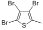 Structure of 2,3,4-Tribromo-5-methylthiophene