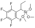 Structure of Pentafluorophenylpropyltrimethoxysilane