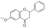 Structure of 6-METHOXYFLAVANONE