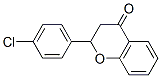 Structure of 2-(4-CHLOROPHENYL)CHROMAN-4-ONE