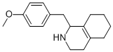 Structure of (S)-1,2,3,4,5,6,7,8-octahydro-1-[(4-methoxyphenyl)methyl]isoquinoline