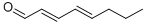 Structure of (2E,4E)-2,4-Octadienal