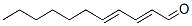 Structure of trans,trans-2,4-Undecadienal