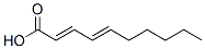 Structure of (2E,4E)-2,4-decadienoic acid