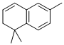 Structure of 1,1,6-Trimethyl-1,2-dihydro-naphthalene (dehydro-ar-ionene)