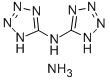 Structure of BIS(1H-TETRAZOLYL)AMINE AMMONIUM SALT