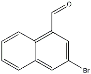 3-Bromonaphthalene-1-carboxaldehyde结构式