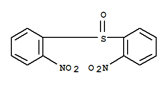 Structure of 1-nitro-2-[(2-nitrophenyl)sulfinyl]benzene