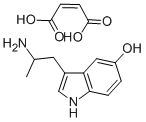 Structure of ALPHA-METHYL-5-HYDROXYTRYPTAMINE MALEATE