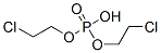 Structure of bis(2-chloroethyl) hydrogen phosphate