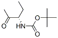 Structure of Carbamic acid,N-[(1S)-1-ethyl-2-oxopropyl]-, 1,1-dimethylethyl ester