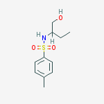 N-[1-(羟甲基)丙基]-4-甲基苯磺酰胺结构式