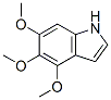 Structure of 4,5,6-Trimethoxy-1H-indole