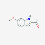 Structure of 6-methoxy-indole-2-carbaldehyde