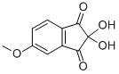 Structure of 2 2-DIHYDROXY-5-METHOXY-1 3-INDANDIONE