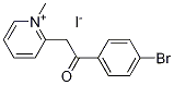 Structure of 2-[2-(4-Bromophenyl)-2-oxoethyl]-1-methyl pyridinium iodide