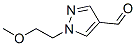 Structure of 1-(2-methoxyethyl)pyrazole-4-carbaldehyde