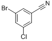 Structure of 3-Bromo-5-chlorobenzonitrile